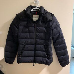 Moncler Bady Navy Puffer Down Coat